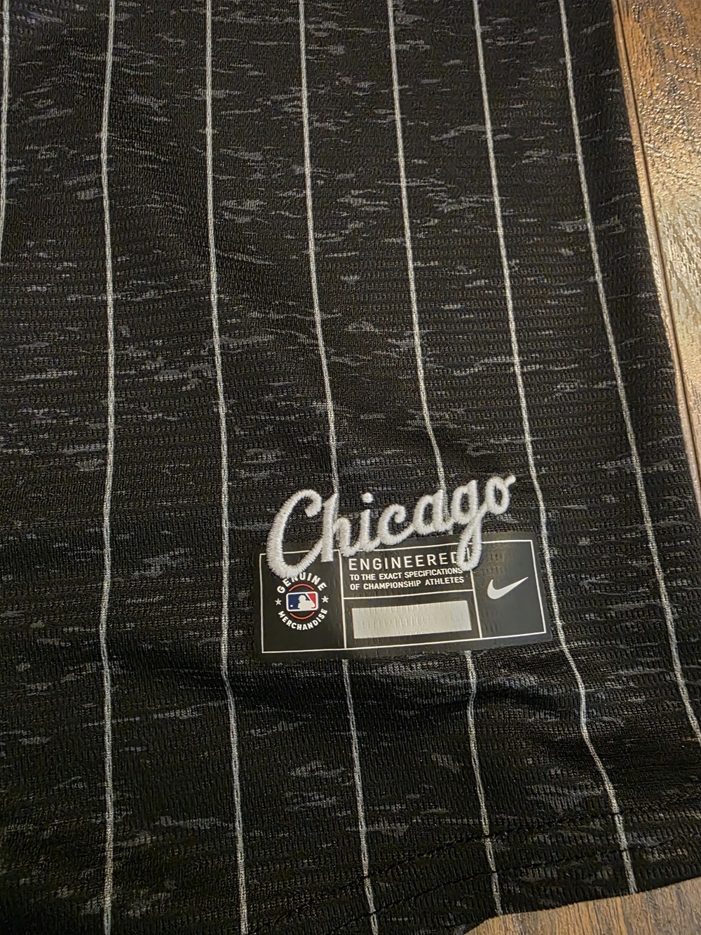 Nike White Sox Southside Pinstripe Baseball Jersey - Picture 2 of 8